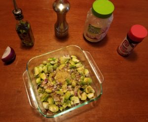 Brussels - add seasoned salt w ing