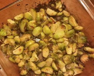 Roasted Brussels