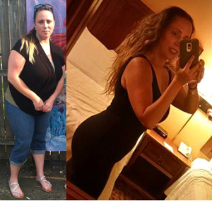 Vickie Before After Capri and Dress FINAL
